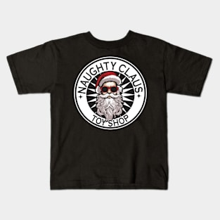 Naughty Claus Kids T-Shirt